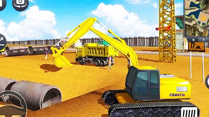 挖掘机起重机模拟正版下载安装