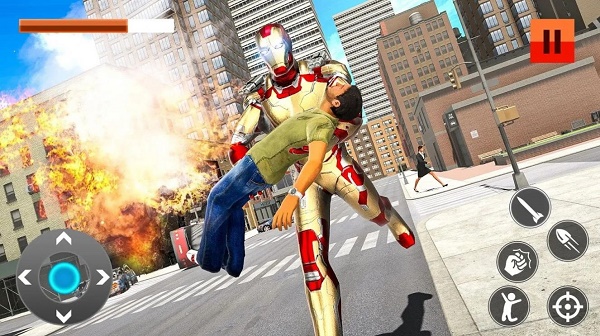 超级钢铁侠城市英雄正版下载安装