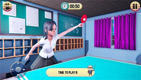 虚拟高中学校女孩游戏学校模拟器正版下载安装